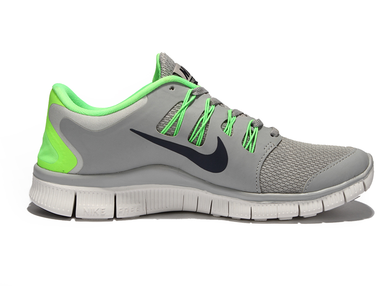 nouvelle Nike Free 5.0 plus les hommes gris vert noir (2)